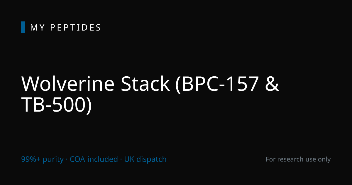 Wolverine Stack — BPC-157 & TB-500 (UK)